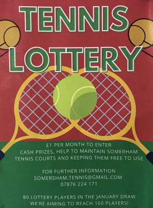 Tennis Lottery poster