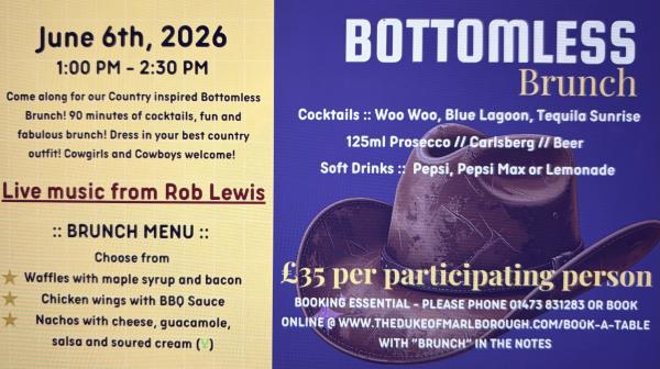 Bottomless Brunch DUKE