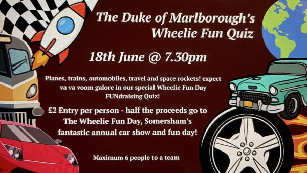 Wheelie Fun Quiz DUKE